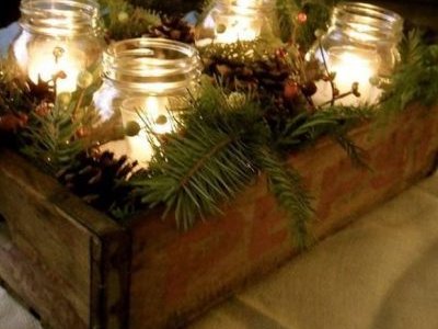 Adventi koszorú ötletek a természet szerelmeseinek