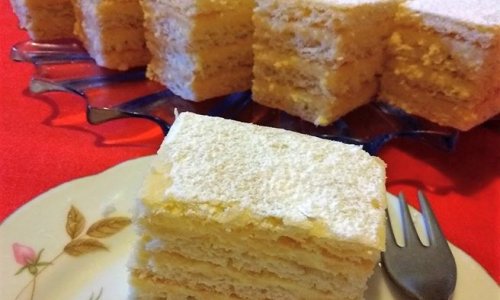 Szalalkális krémes, gyerekként mikor készült büdi volt, de mikor megsült imádtuk