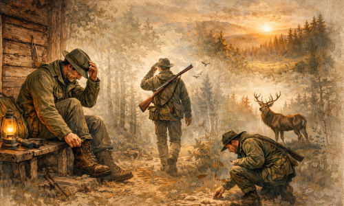 A vadászat első lépései: a gondolatban megtett ösvény