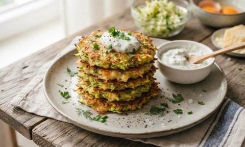Zucchinis-sajtos finomság (1 kg zucchiniből)